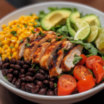 Quick Southwest Chicken Salad 5 inesboulila A vibrant Southwest chicken salad featuring juicy g f8278540 fcb4 4f7e 869a 5c76f0a83b46