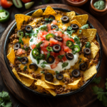 Ultimate Taco Dip Recipe – Easy Layered Dip for Parties & Game Day 3 inesboulila A vibrant Ultimate Taco Dip served in a round deep d31f987d 8fe8 4a79 ad73 a4a3a8ac51d7