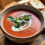 Delicious Tomato Soup: Easy and Quick to Prepare! 5 inesboulila A warm bowl of homemade tomato soup rich and velvet 92989fa2 2916 4509 beb5 6396beabe545