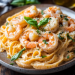 Creamy Marry Me Shrimp Pasta Recipe with Minimal Ingredients 5 inesboulila Plate of Marry Me shrimp pasta featuring tender shr dbf2e125 8fe7 4a1b 8569 c5dd38ac52f1
