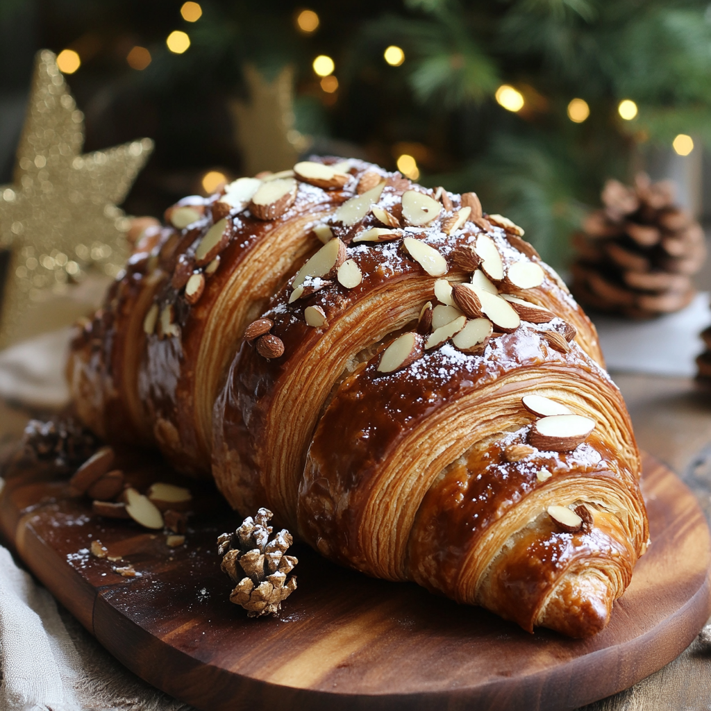 Giant Gingerbread Almond Croissant 2 t7