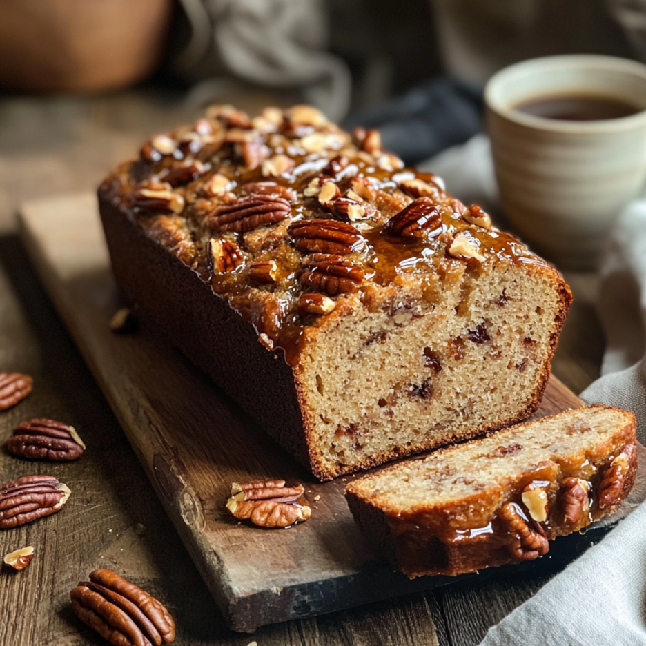 inesboulila A freshly baked loaf of Alabama pecan bread golden b5498128 4758 4f11 a261 56a0745ffb80 1