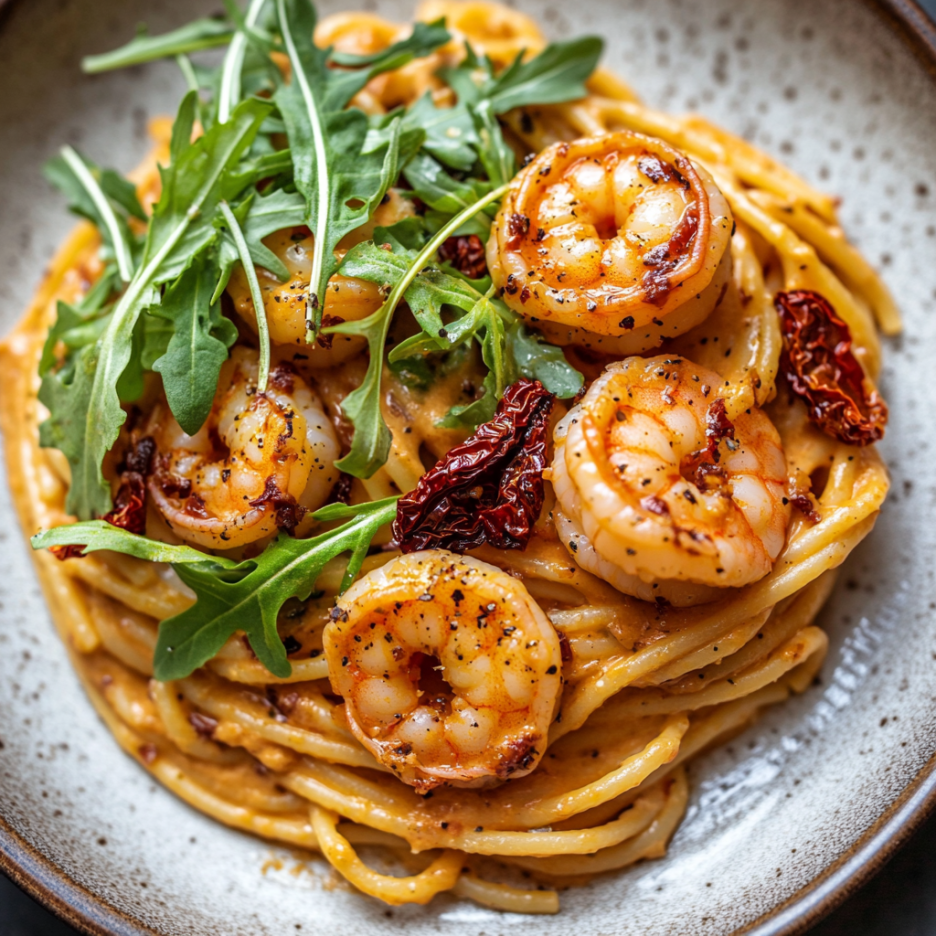inesboulila A plate of Sun Dried Tomato Spaghetti with Shrimp a 4d2ad666 674d 4ccd 85d6 dd2f34bc95eb