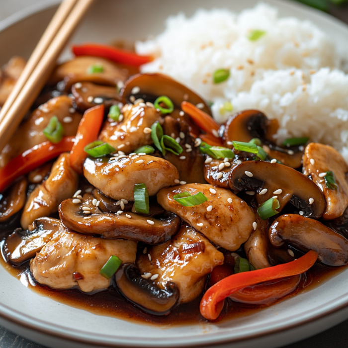 inesboulila A steaming plate of Moo Goo Gai Pan featuring tende a1fe4abd 41a7 4cb0 a4dc 505678924a4e