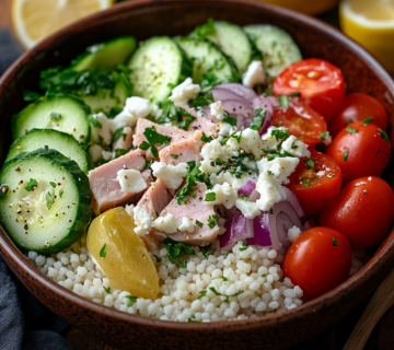 inesboulila A beautifully arranged Mediterranean Couscous Tuna 29401499 aa85 4cc9 aad9 4769b1fa4a4d