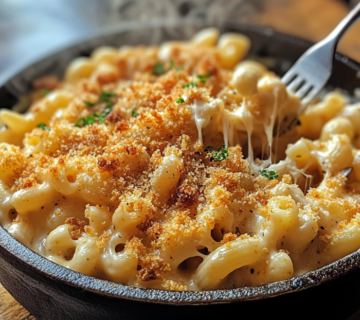 inesboulila A bowl of creamy smoked cheddar macaroni featuring 029af43e b9a2 4a73 bf3d 229a8fc79524