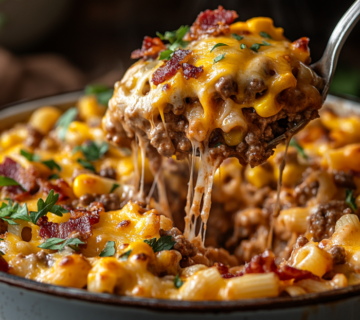 inesboulila A bubbling golden brown Loaded Cowboy Cheeseburger bfec89a7 0592 4249 b257 60247cb52d32