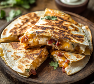 inesboulila A golden brown crispy Chicken Bacon Ranch Quesadill 83f1dcc0 8af0 48a4 bfad f6fc7d6c863a