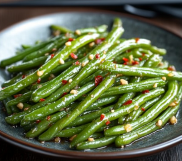 inesboulila A plate of vibrant Din Tai Fung style green beans g b733bcac c9a8 4641 ae9c 74af820b3e97
