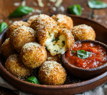 inesboulila A rustic ceramic plate piled high with golden crisp 922022f8 28f9 4998 bb91 93277daac926