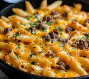 inesboulila A sizzling Buffalo Ranch Cheeseburger Pasta Bake fr 43a5dedf f514 483d 89c0 8885b268c7d2