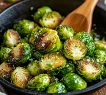 inesboulila A skillet filled with Quick Flavorful Sauteed Brus 42c8464e 7160 4c7a 919e 43923f614398