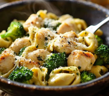 inesboulila A steaming bowl of Garlic Parmesan Tortellini with afce9594 5fe5 461b b0b7 07c2f702154e