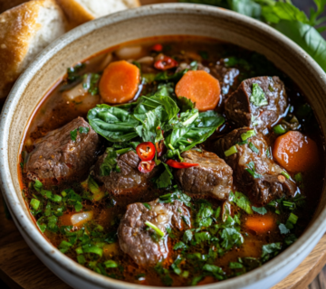 inesboulila A steaming bowl of Vietnamese Bo Kho a rich and aro d8218502 3e28 4701 b945 fb767a2e257a