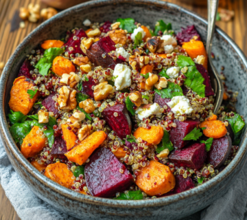 inesboulila A vibrant bowl of roasted beet quinoa and carrot sa c8b356c3 f626 4054 8a20 7369f0eeb741
