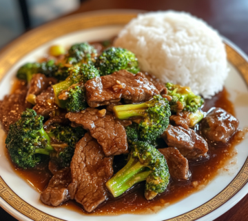 inesboulila Authentic Chinese beef and broccoli stir fry served 5469dfbd b803 49f7 b31f eba05ead57df