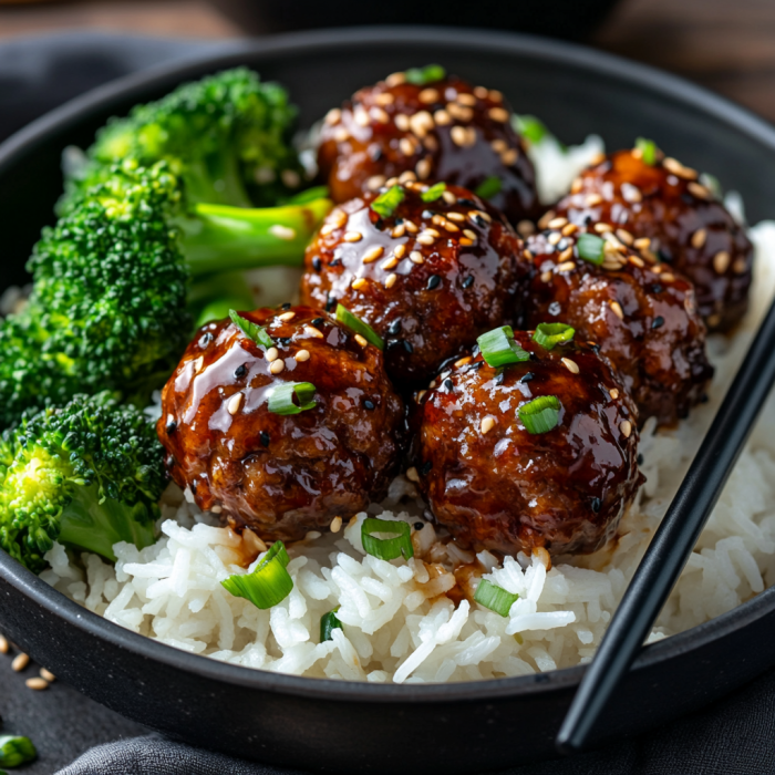 inesboulila Glazed Mongolian meatballs perfectly browned and co 2aba81ec e71b 4219 9936 b1a91979ae65